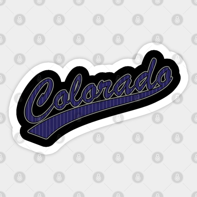 Colorado Sticker by Nagorniak